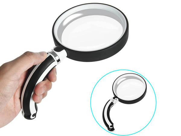 Classic lump 90 mm folding glass