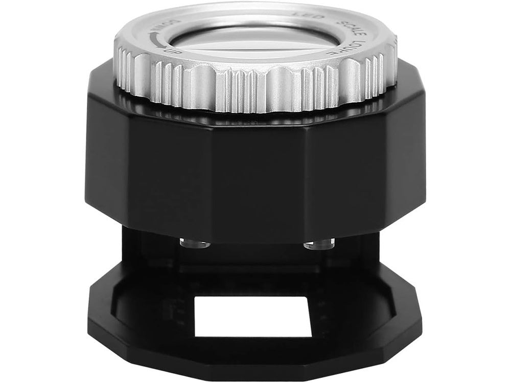 Juvelyrinis lupos mikroskopas 30x 3 led uv kartonas