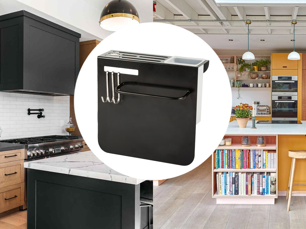 Peilių stovas virtuvės organizatorius peilių nusausintuvas