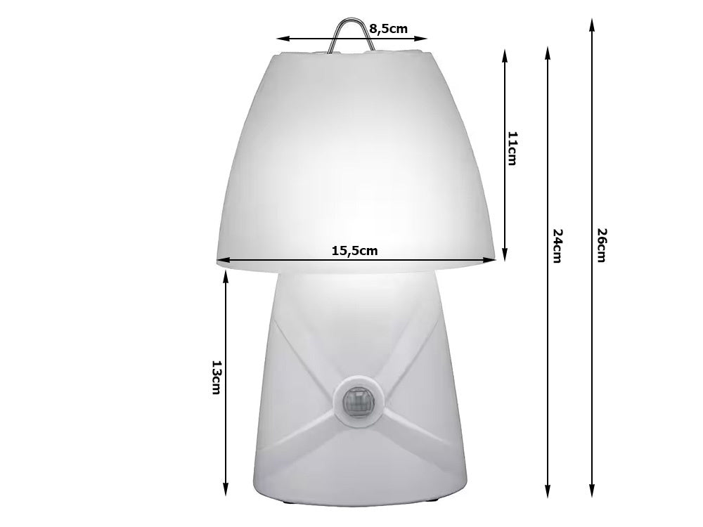 Vadovaujama naktinė šviesa vaikams rgb judesio jutiklis