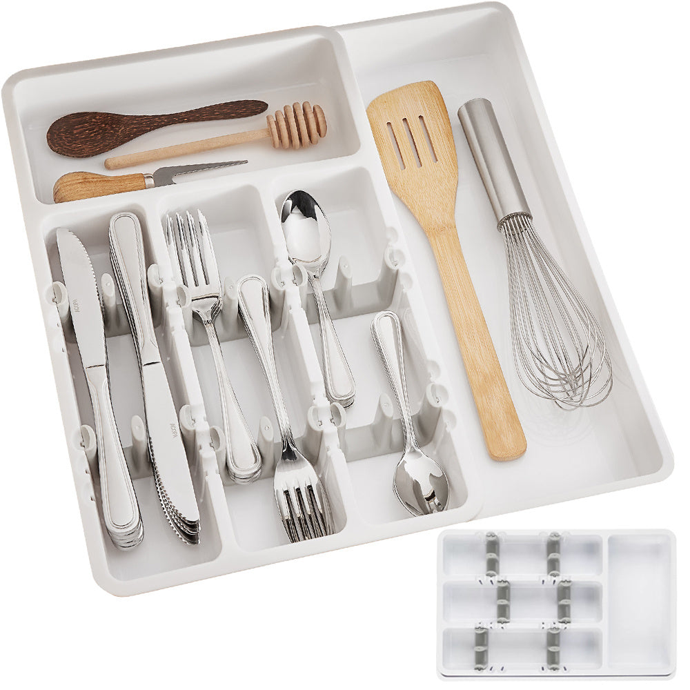 Stalo įrankių stalčiaus įdėklo ištraukiamasis organizatorius