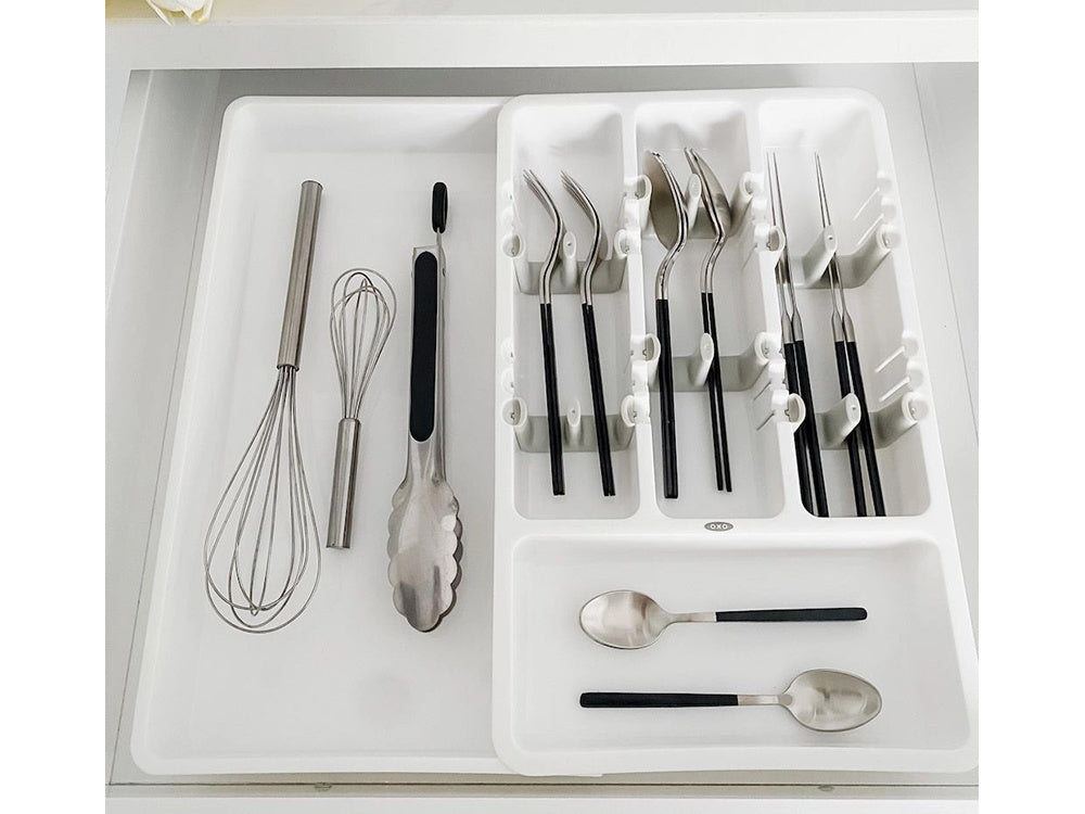 Stalo įrankių stalčiaus įdėklo ištraukiamasis organizatorius