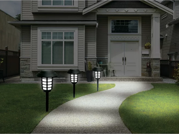 Sodo lempa saulės žibintuvėlis žibintas rgb nuotolinio valdymo pultas