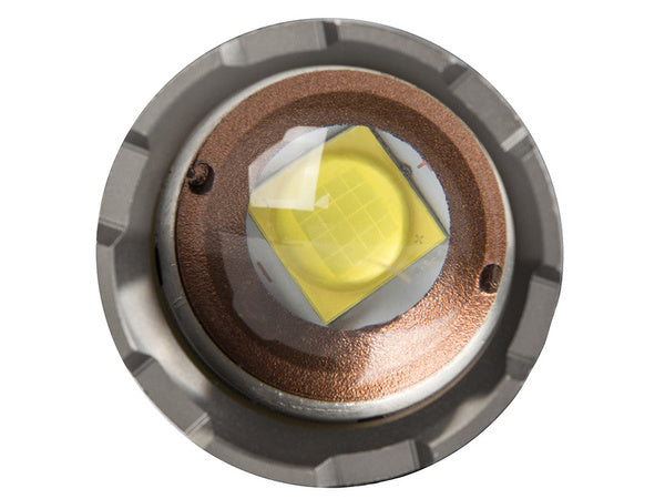 Taktinis žibintuvėlis bailong cree cob led xhp160 galia