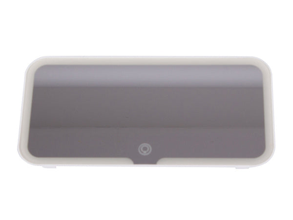 Led automobilio makiažo veidrodis saulės skydeliui