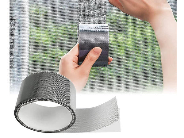 Uodų tinklelio remonto juosta langams 2 metrai