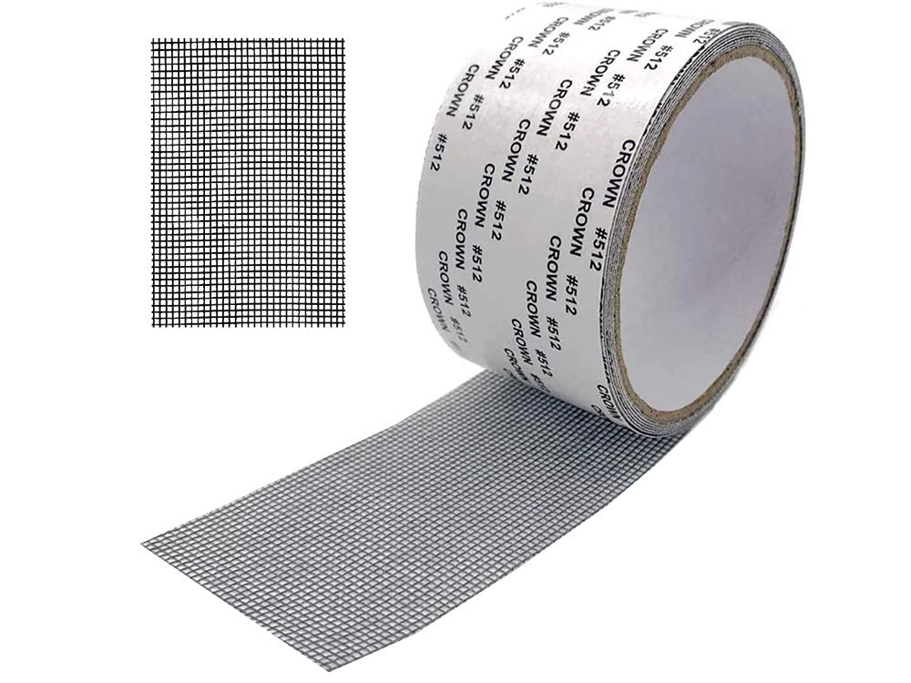 Uodų tinklelio remonto juosta langams 2 metrai