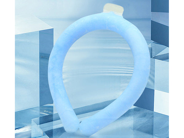 Vėsinantis kompresas kaklui šaltas vasaros kompresas