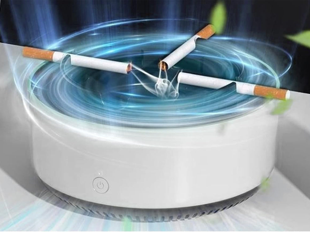 Išmanioji savaime užgesanti automobilio peleninė