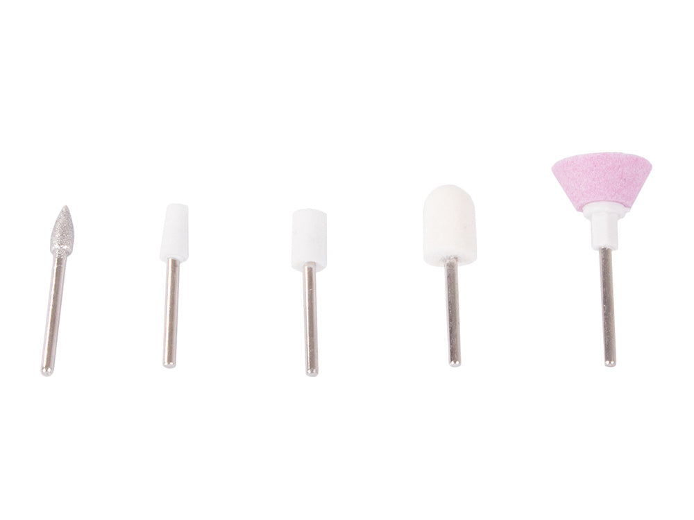 Nagų dailės rinkinys nagų džiovintuvas frezas 5 pjaustytuvai