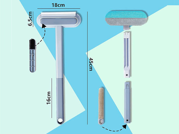 Universalus langų valymo šepetys