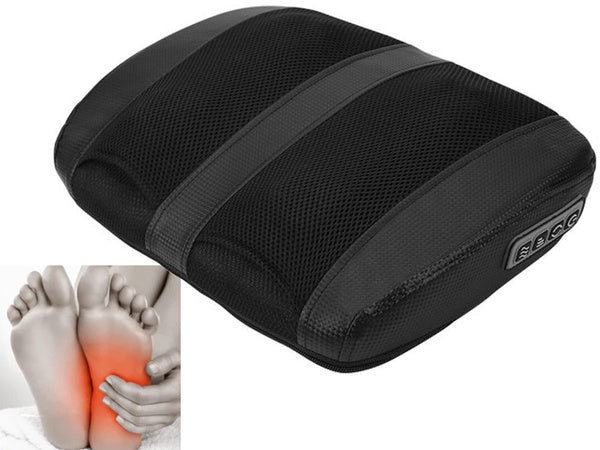 Elektrinis shiatsu pėdų masažuoklis atsipalaiduoti šildantis