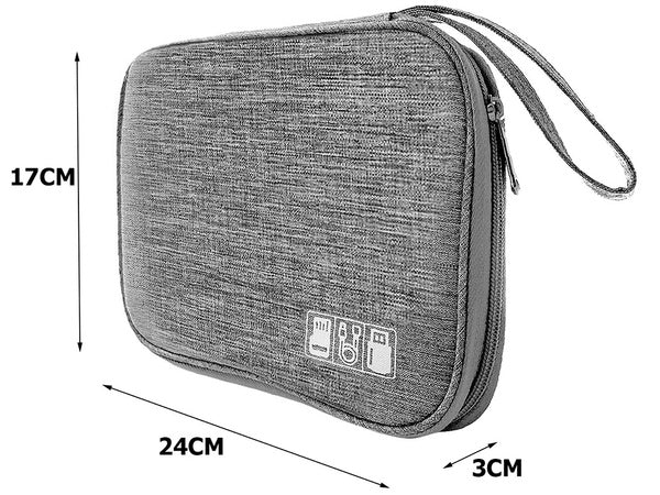 Kelioninis krepšys kabeliams ir įkrovikliams