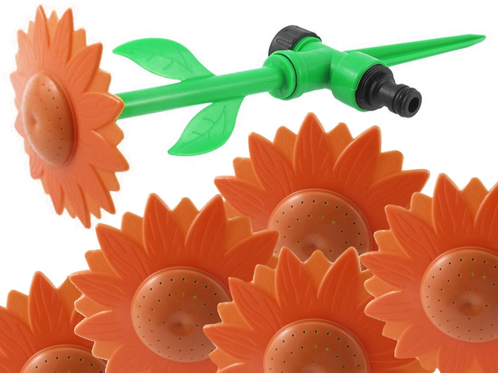 Sodo purkštuvas saulėgrąžų sodo laistytuvas