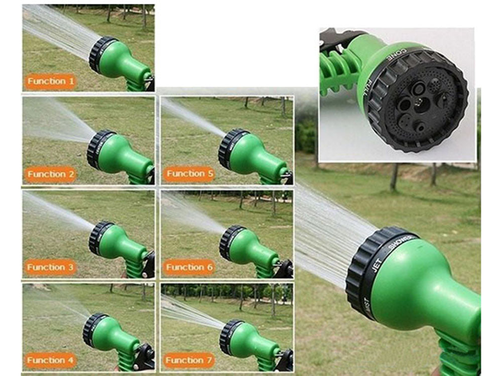 Sodo žarnos pistoletas vandens purkštuvas 7 funkcijos
