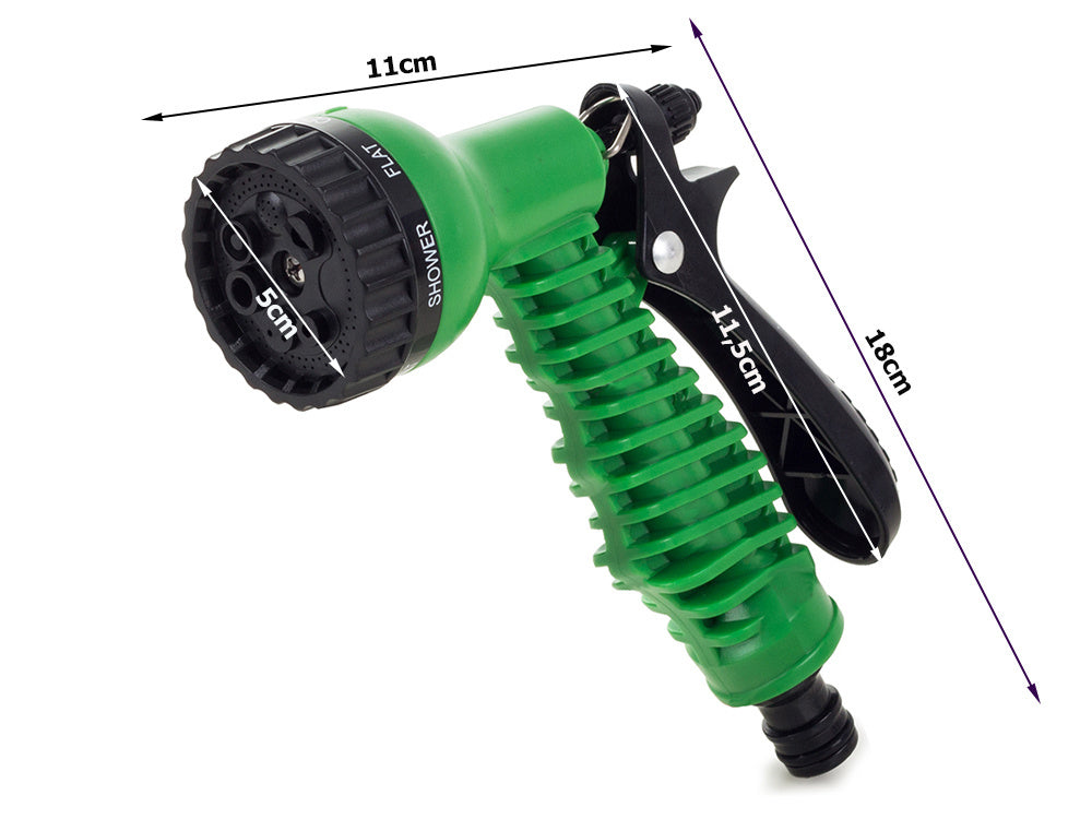 Sodo žarnos pistoletas vandens purkštuvas 7 funkcijos