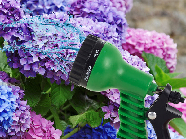 Sodo žarnos pistoletas vandens purkštuvas 7 funkcijos