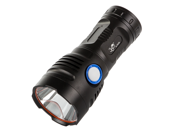 Taktinis žibintuvėlis bailong cree cob led xhp90 stiprus