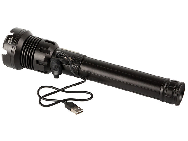 Taktinis žibintuvėlis bailong vadovaujama xhp160 cob stiprus