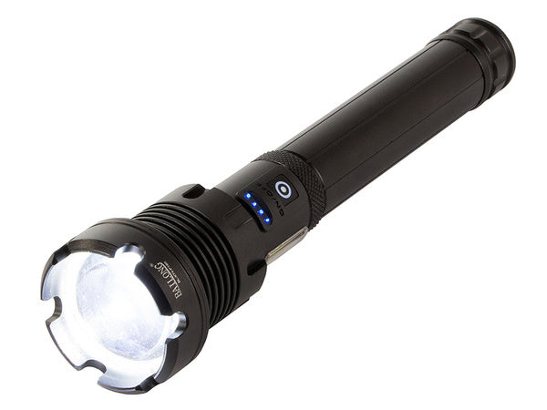 Taktinis žibintuvėlis bailong vadovaujama xhp160 cob stiprus