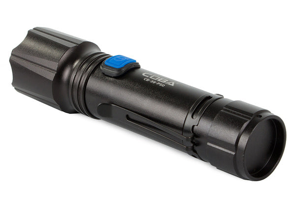 Karinis taktinis žibintuvėlis su priartinimo spaustuku coba xhp50