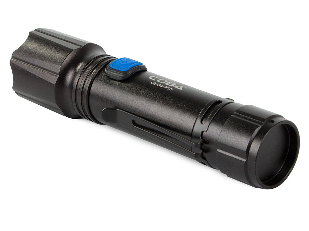 Karinis taktinis žibintuvėlis su priartinimo spaustuku coba xhp50