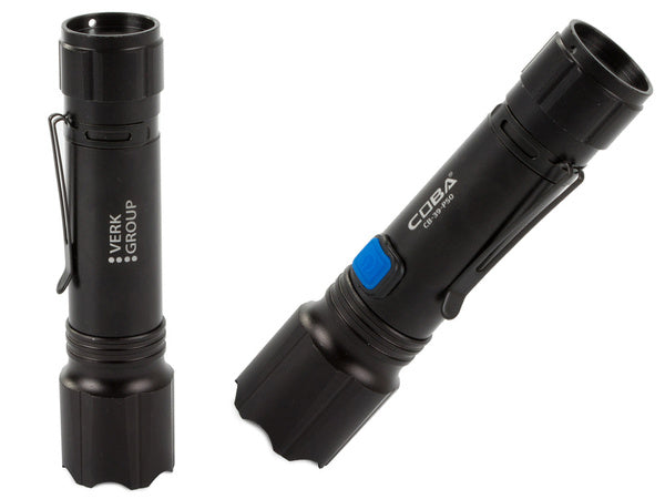 Karinis taktinis žibintuvėlis su priartinimo spaustuku coba xhp50