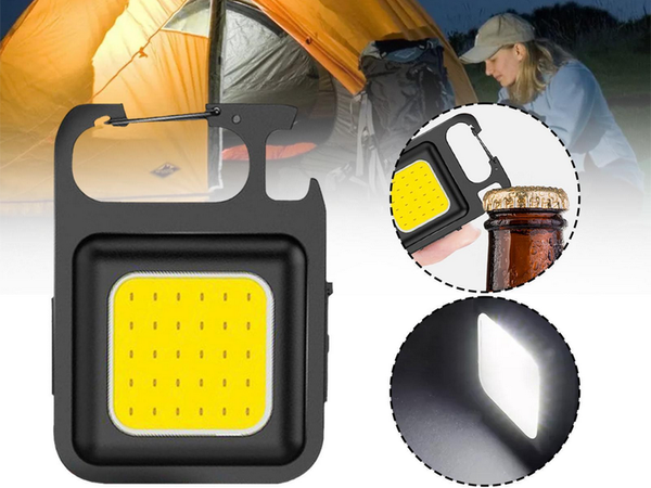 Vadovaujama pakabukas šviesos cob magnetas usb toršeras atidarytuvas