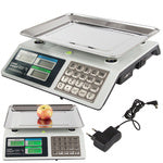 Elektroniniai kalkuliaciniai kontroliniai svarstyklės 40kg lt