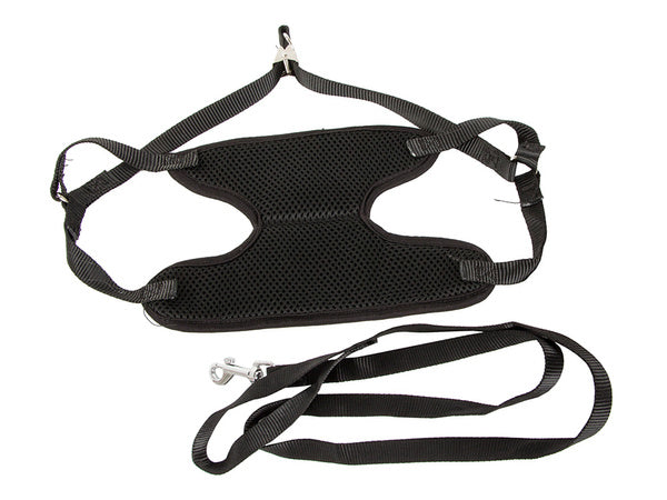 Pavadėlis su petnešomis, lengvas, skirtas šunims, katėms, stiprus