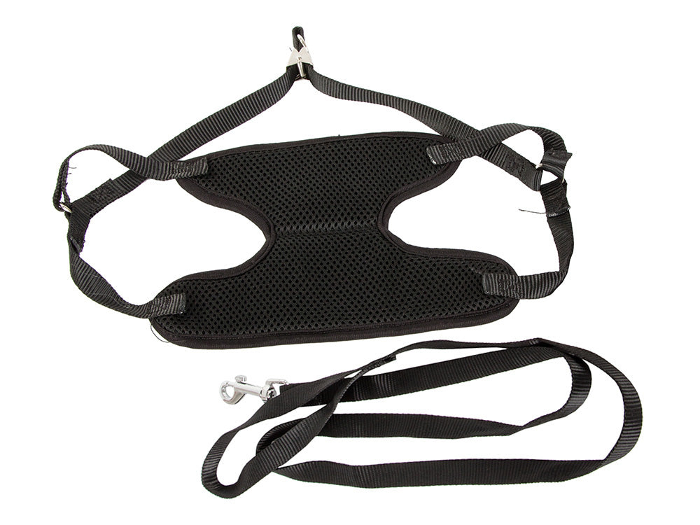 Pavadėlis su petnešomis, lengvas, skirtas šunims, katėms, stiprus