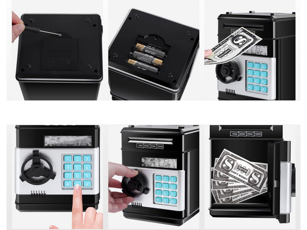 Pinigų dėžutė kasos aparato prieigos kodas banknotai