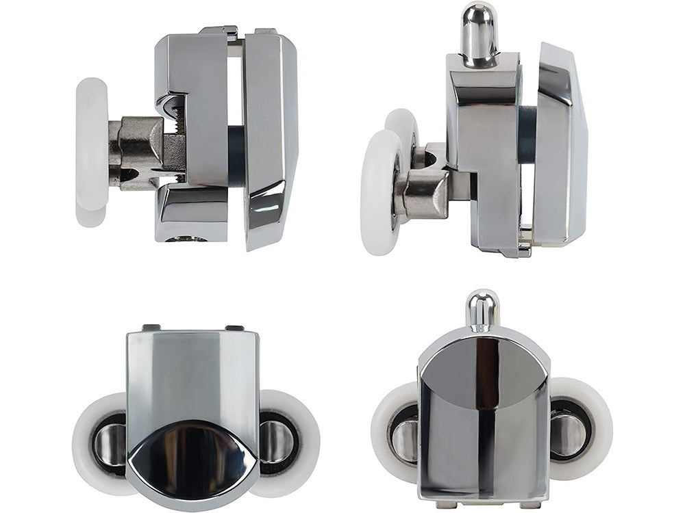 Dušo kabinos ritinėliai, rinkinio ratai 8 ritinėliai