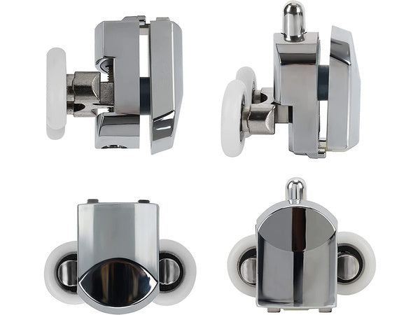 Dušo kabinos ritinėliai, rinkinio ratai 8 ritinėliai