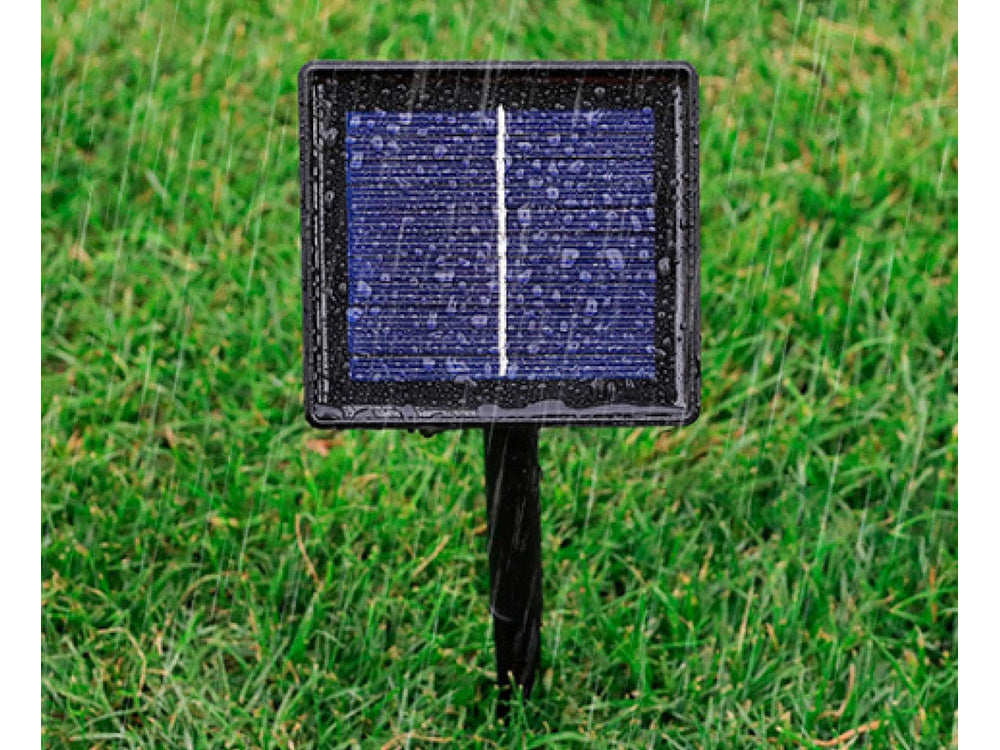 Sodo girliandų žibintai 40 vadovaujama saulės daugiaspalvė