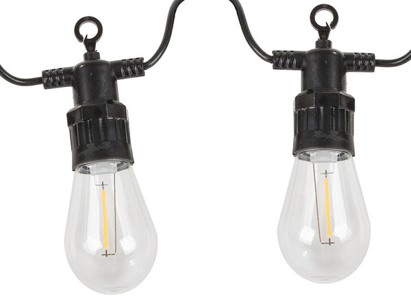 Sodo girlianda šviesos grandinė 15 vadovaujama šviesa