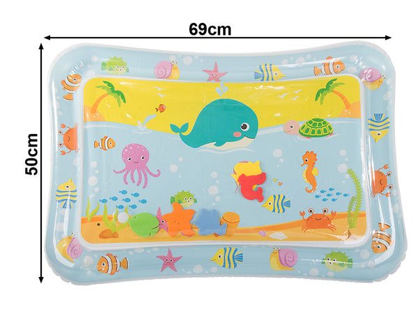 Pripučiamas sensorinis vandens kilimėlis mažyliams žaisti