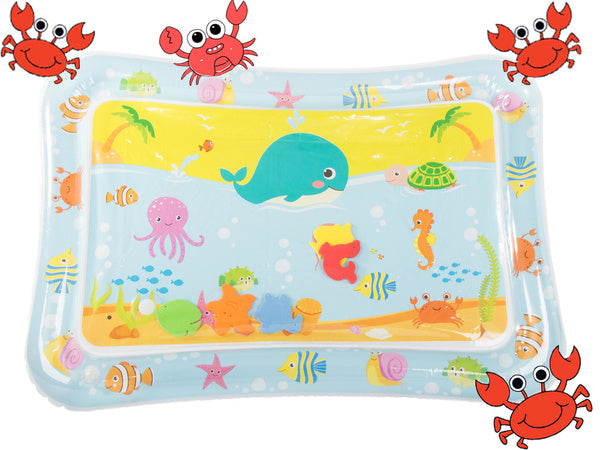 Pripučiamas sensorinis vandens kilimėlis mažyliams žaisti