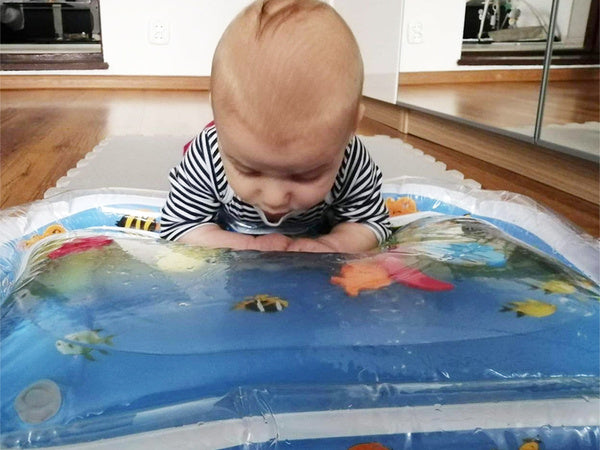 Pripučiamas sensorinis vandens kilimėlis mažyliams žaisti