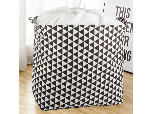 Didelis užrakinamas skalbinių krepšys žaislams