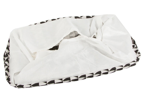 Didelis užrakinamas skalbinių krepšys žaislams