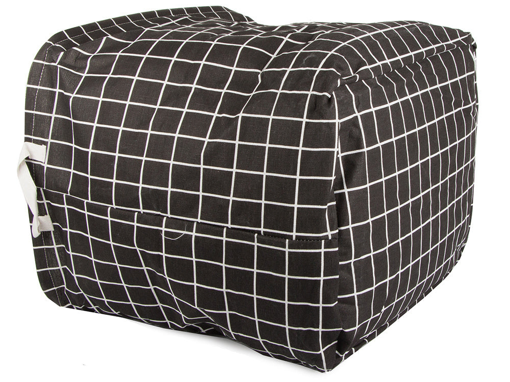 Didelis užrakinamas skalbinių krepšys žaislams