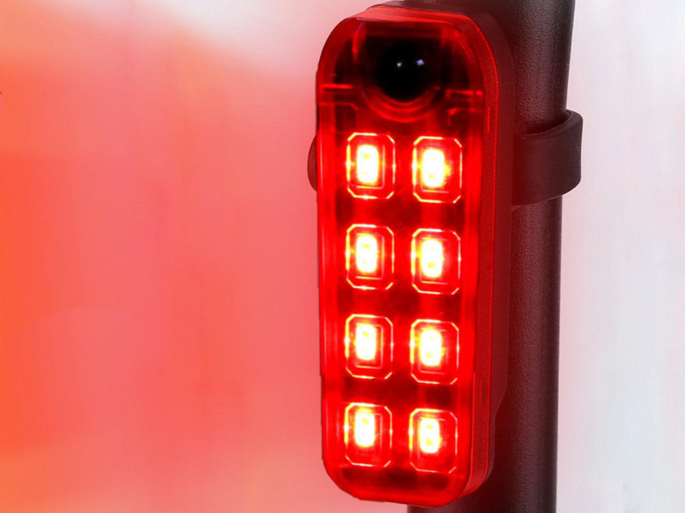 Dviračių galinis žibintas led usb dviračių šviesa