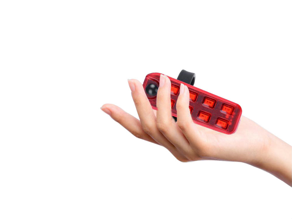 Dviračių galinis žibintas led usb dviračių šviesa