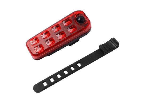 Dviračių galinis žibintas led usb dviračių šviesa