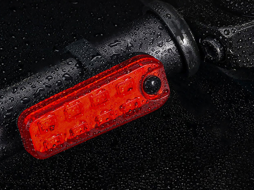 Dviračių galinis žibintas led usb dviračių šviesa