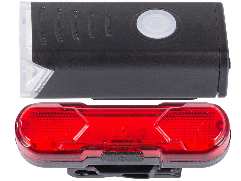 Dviračių šviesos priekinis galinis led dviračių rinkinys usb