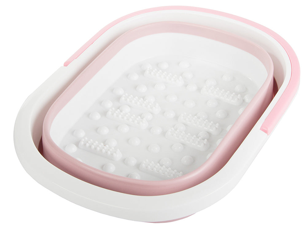 Pėdų masažo dubenėlis sulankstomas silikoninis antgalis