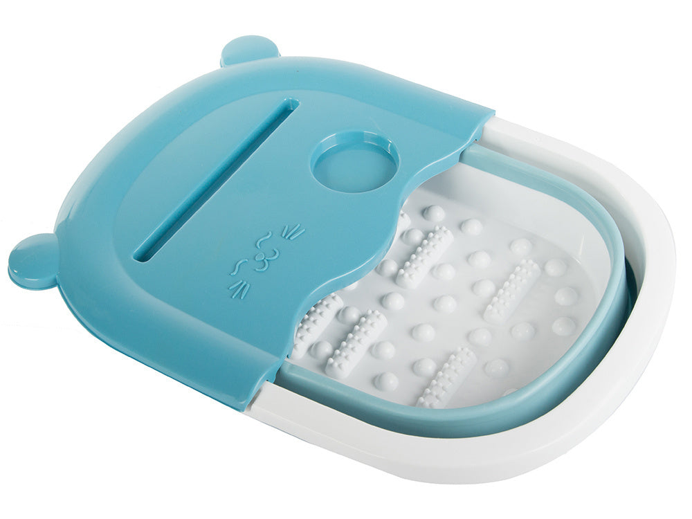 Pėdų masažo dubenėlis sulankstomas silikoninis antgalis