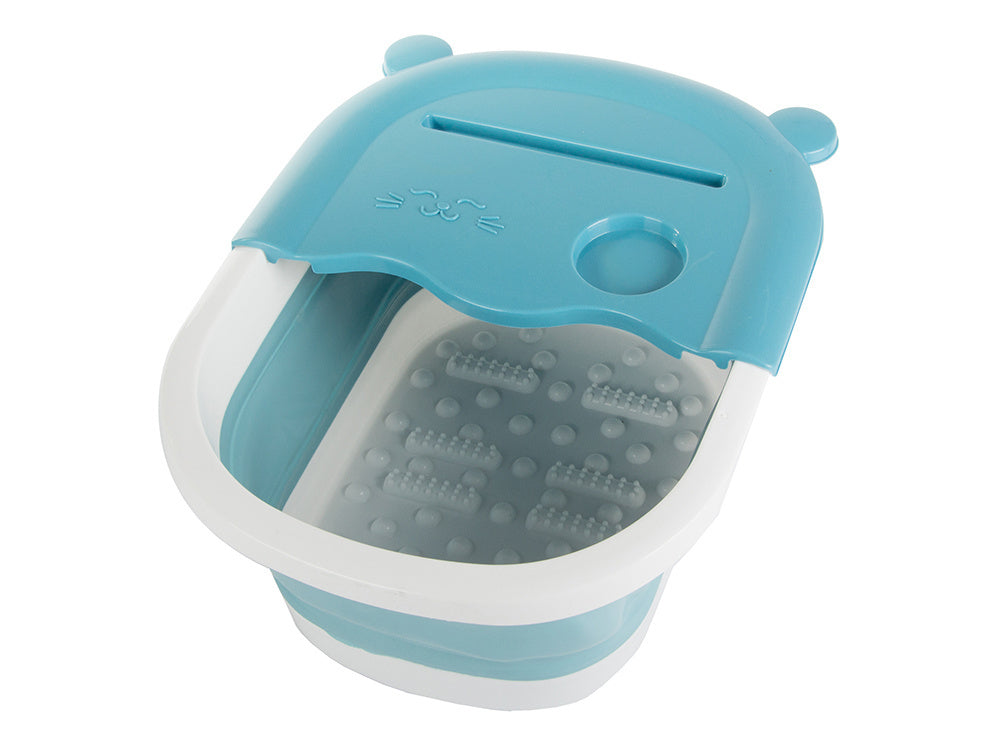 Pėdų masažo dubenėlis sulankstomas silikoninis antgalis